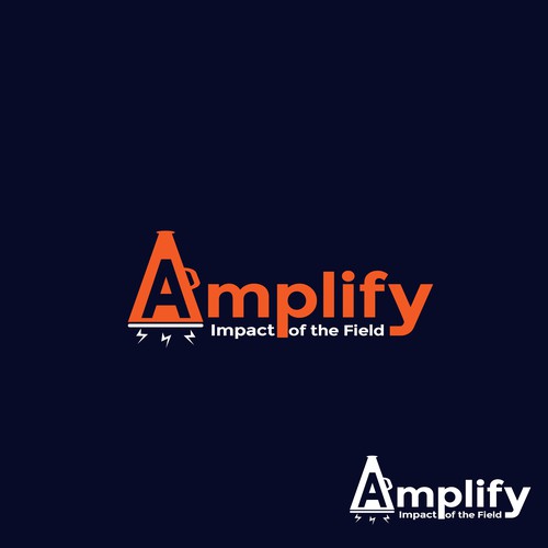 Amplify Logo Design by DeersCreative