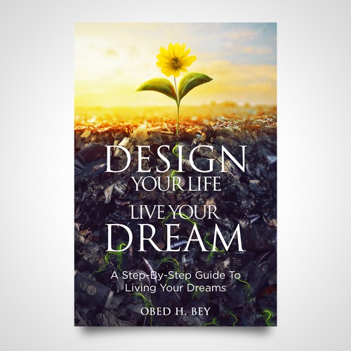 Design a book cover that will turn doubters into dream chasers. Design by Luigi99