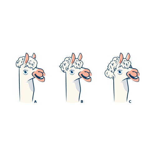 Mascot Llama Design by manuk