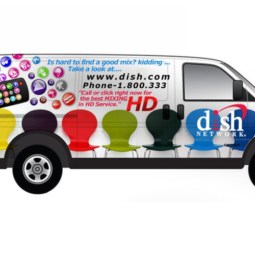 V&S 002 ~ REDESIGN THE DISH NETWORK INSTALLATION FLEET Design by ArtDsg