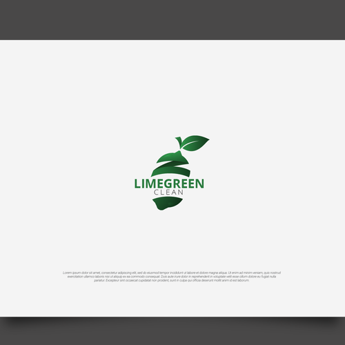 Lime Green Clean Logo and Branding Design von heavylogo