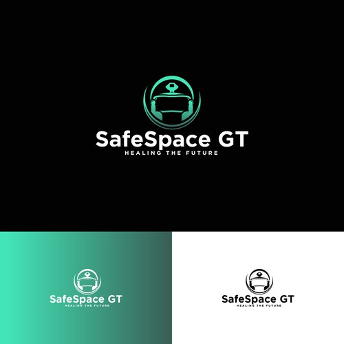 Design Artistic Expression for Mental Health Innovation: Design the SafeSpace GT Logo di SandyPrm