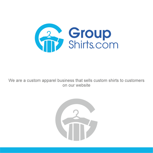 GroupShirts.com Needs a Logo! Design by cre8tore