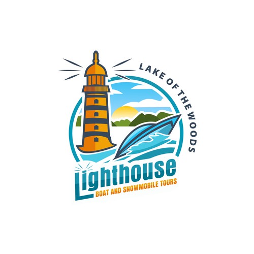 Lighthouse Boat Tours Design réalisé par Kheyra_Aulia