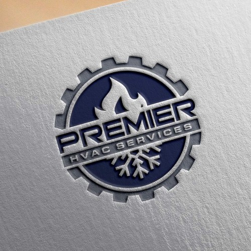 LOGO for HVAC Company (Air-conditioning, cooling and heating) Design by 7statis