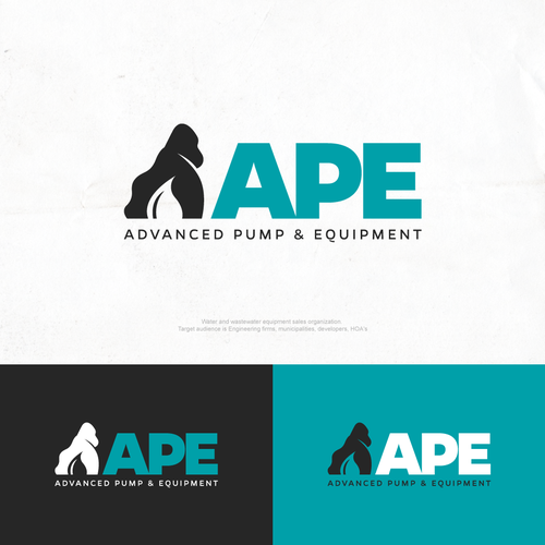APE (Advanced Pump and Equipment) logo redesign Design by Luel