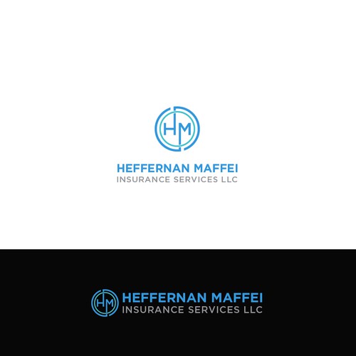 Heffernan Maffei Insurance Services Logo Design Design by Boldpen