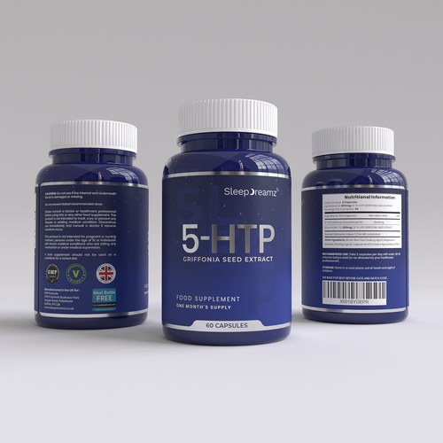 Sleep Supplement Label Design for Global Sleep Brand Design by Tamara.D