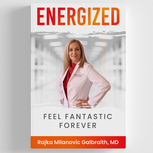 Design a New York Times Bestseller E-book and book cover for my book: Energized Design by icon89GraPhicDeSign