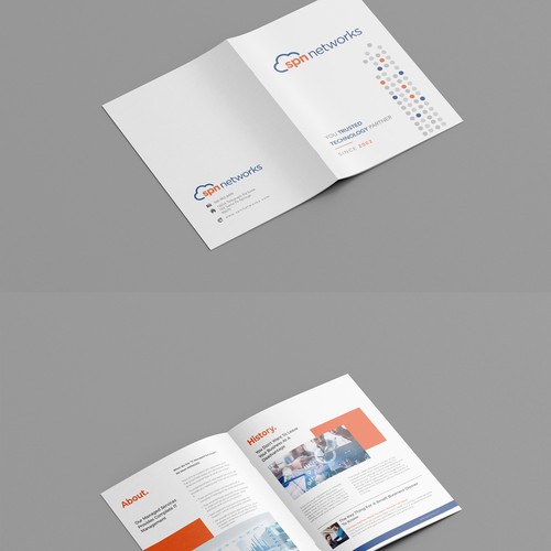 Technology Provider - Company Booklet Brochure Design by Dzhafir
