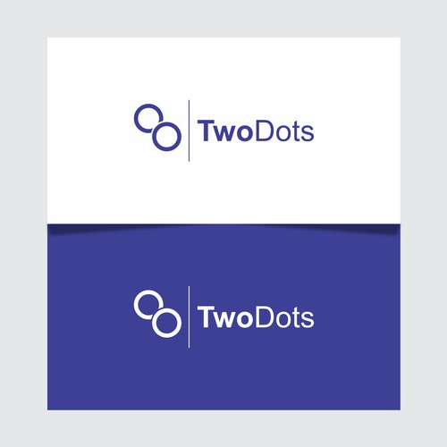 Two Dots Software Fraud Prevention Logo Design - Modern and Simple! Design by KRNVVN™