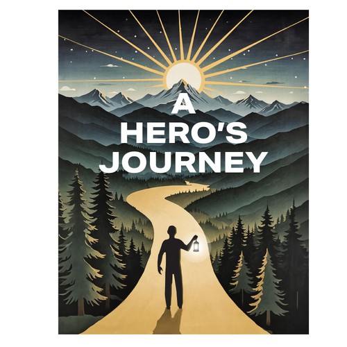 Please take this rough book cover I made and make it pop! Design by logroll