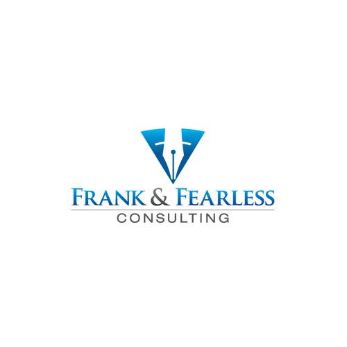 Create a logo for Frank and Fearless Consulting Réalisé par circa326