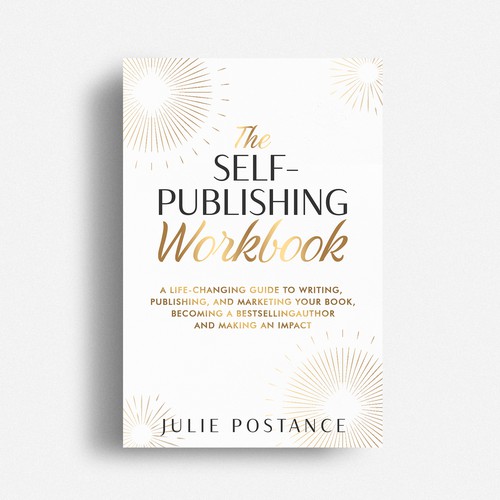 Stunning high quality professional cover for book on self-publishing Design by Yna