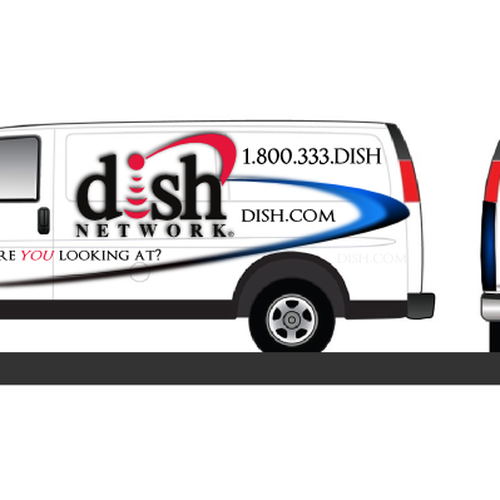 Diseño de V&S 002 ~ REDESIGN THE DISH NETWORK INSTALLATION FLEET de ShyLion Design