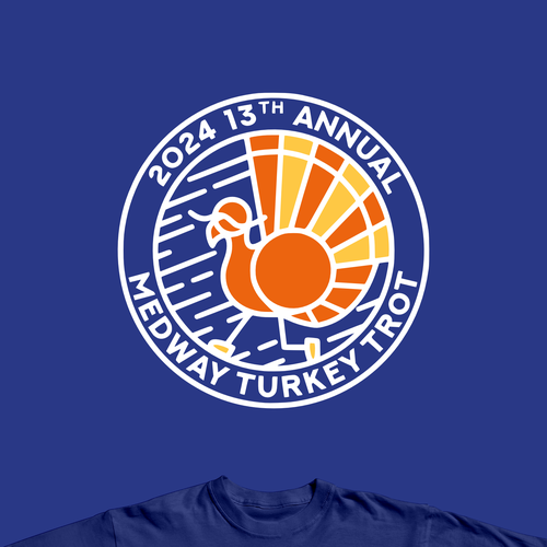 Designs Design the sleekest Turkey Trot Tshirt to beat all Turkey