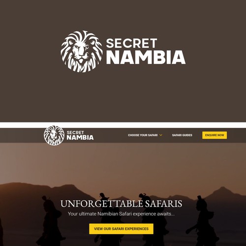 Logo Design for Luxury Safari Website / Company. To resonate with High Net Worth Individuals-ontwerp door Yulianto.dedy