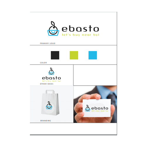 ebasto - local ecommerce platform for grocers - is looking for a luxury logo and style guide Design by Maya984