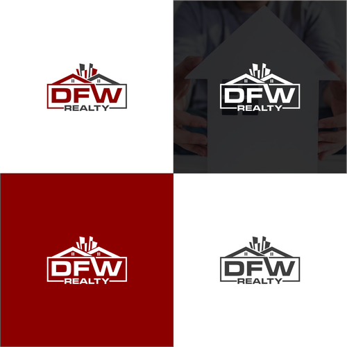 Real Estate Brokerage Logo for DFW Realty (DFW - Dallas-Fort Worth, TX) Design by Eniyatee