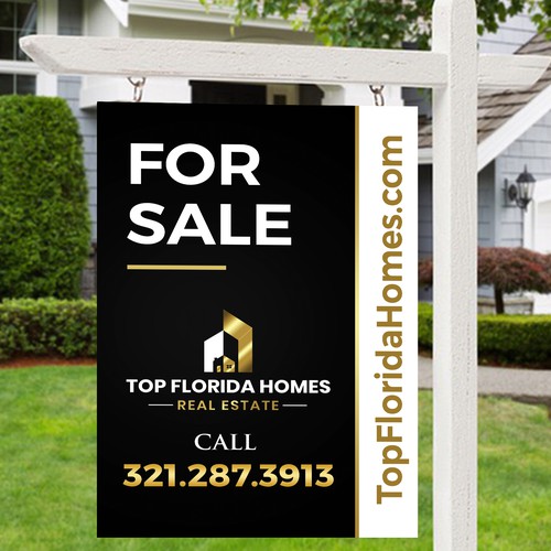 Yard Sign for Real Estate Brokerage Réalisé par radhekrishna