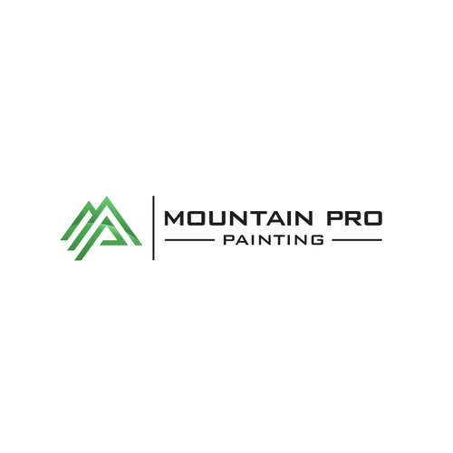 High-end, tech-focused Colorado painting company brand package Design by adam.h™