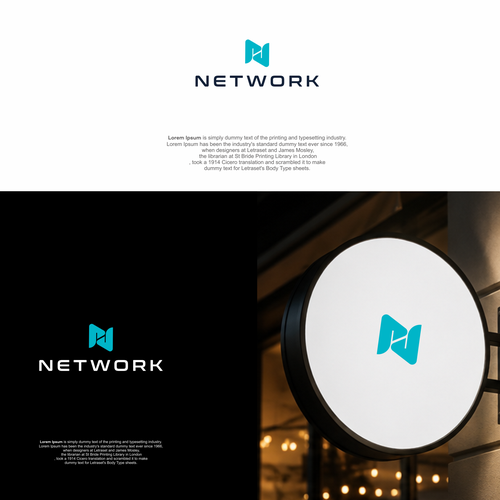 "Elegant and simple logo for financial team" winning Postcard, flyer or print