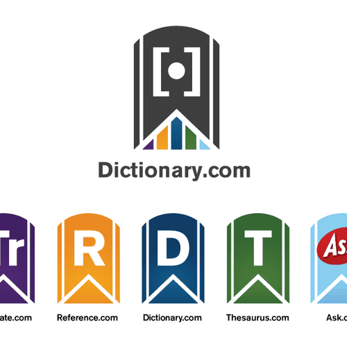 Dictionary.com logo Réalisé par Kuitan