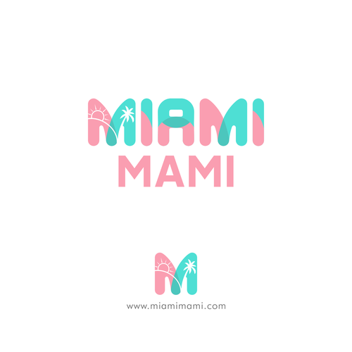 Powerful logo in Miami style for our mobile in-home personal training for pregnant and mothers-ontwerp door Iwan_Oz