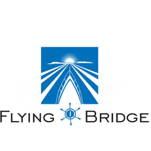 FLYING BRIDGE: Create giving society logo for the Alumni office of the U.S. Merchant Marine Academy. Design by animav studio