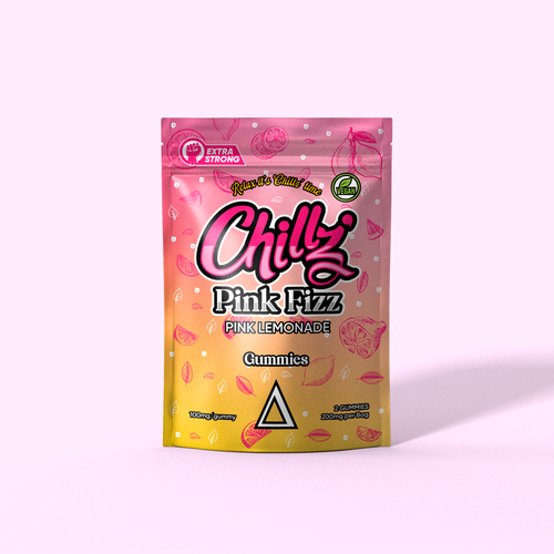 CHILLZ CBD Brand need his new packaging for his DELTA 8 Gummies Design by SONUPARMAR