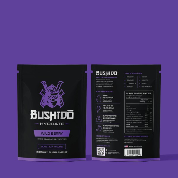 Premium Sports Supplement Packaging Design