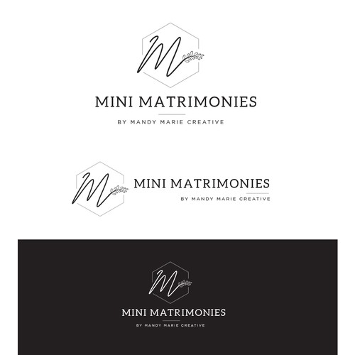Mini Matrimonies Logo Needed For Micro Wedding Ceremonies! Design by alediba