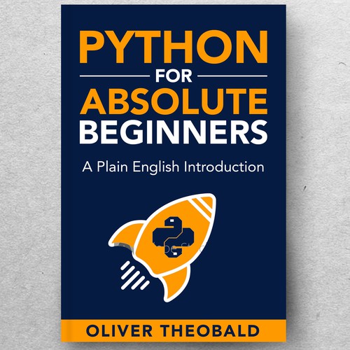 Design e-book cover for Python-ontwerp door ryanurz