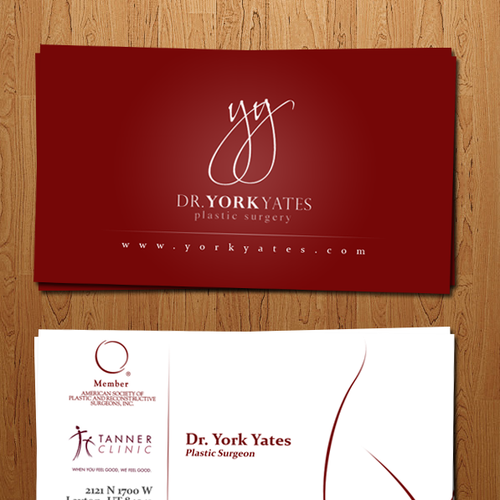 Dr. York Yates Plastic Surgery - business card Design by Mo Camara