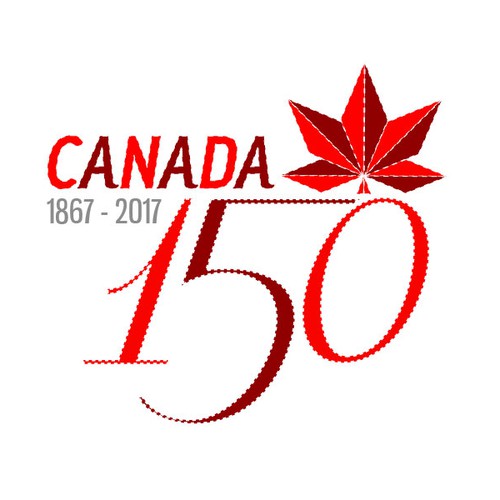 Community contest: Design Canada’s 150th birthday logo! Design by ArtSpark