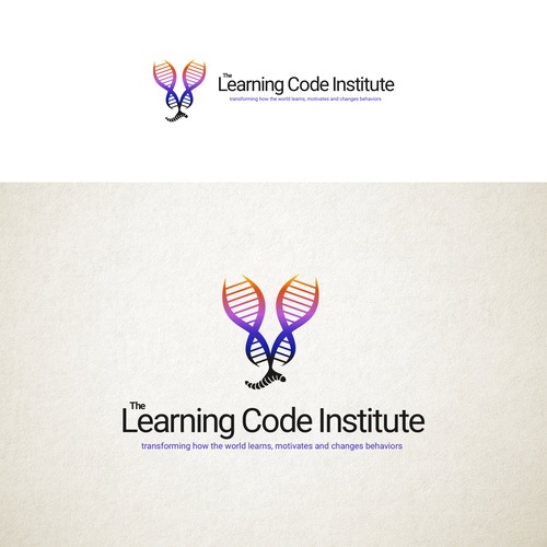 Vibrant logo for Learning, Motivation and Behavioral Transformation Company Design by mikule