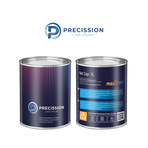 Label for Professional Automotive Refinish Products Design réalisé par creationMB