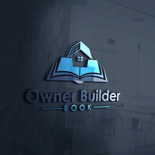 The New Owner Builder Book Logo Design by Creator Hub