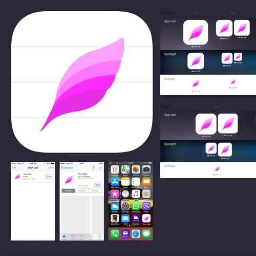 Proposta di design per un contest della categoria Icona o pulsante realizzata da neferu™