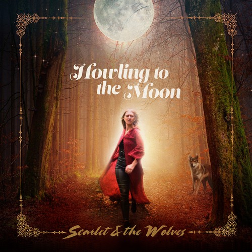 Scarlet and the Wolves are looking for a cutting edge design for their debut single cover. Design by SlipperyCircle