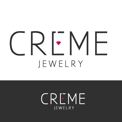 New logo wanted for Créme Jewelry Réalisé par GREYYCLOUD