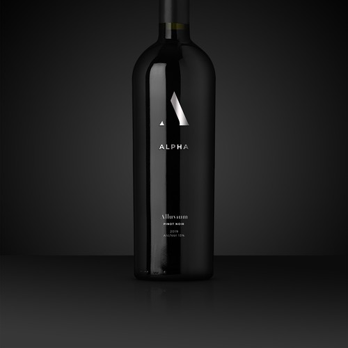 Modern Industrial High End Wine Label Design by Shark1@