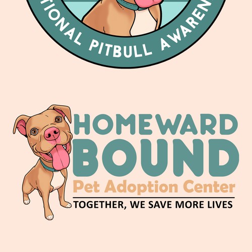 Magic Meechi - National Pitbull Awareness Month Design by Athew_Yana