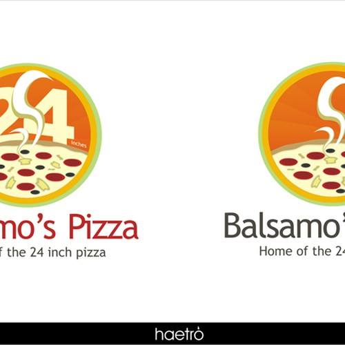 Pizza Shop Logo  Diseño de jbr™
