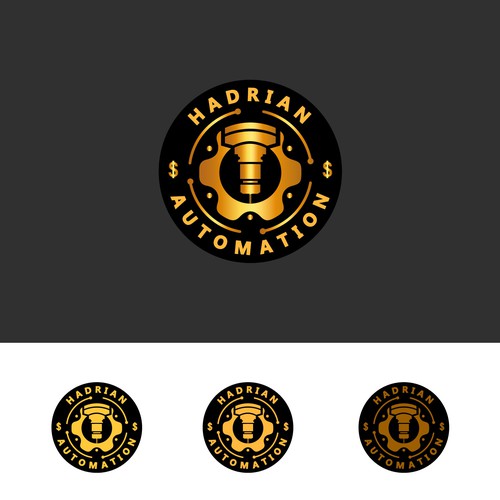Commemorating coin for Hadrian Automation series A closure Design by Yeers Design