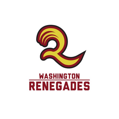 Community Contest: Rebrand the Washington Redskins  Diseño de loguero