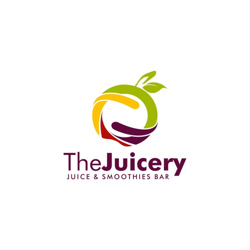 The Juicery, healthy juice bar need creative fresh logo Design by ORIDEAS
