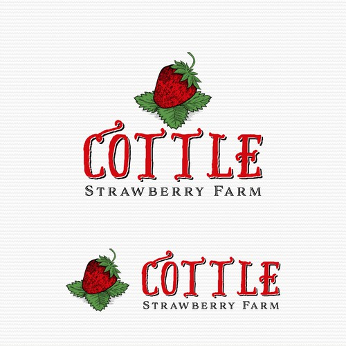 Logo For Cottle Strawberry Farm 