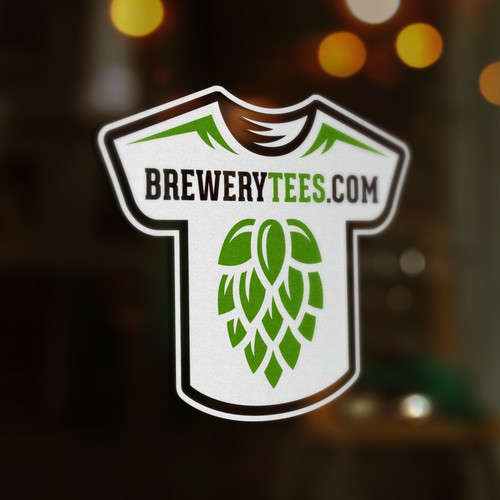 Logo design for my new site, brewerytees.com! Design por Boaprint