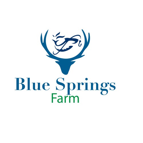 Logo for our Der hunting and bass fishing recreational farm Design by imtishaal